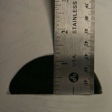 measurement of gourd birdhouse hole