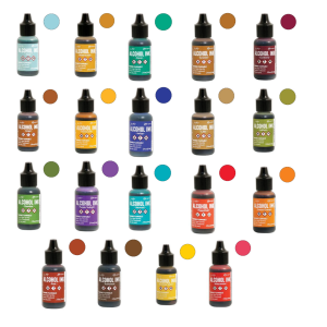gourd ink with assorted colors